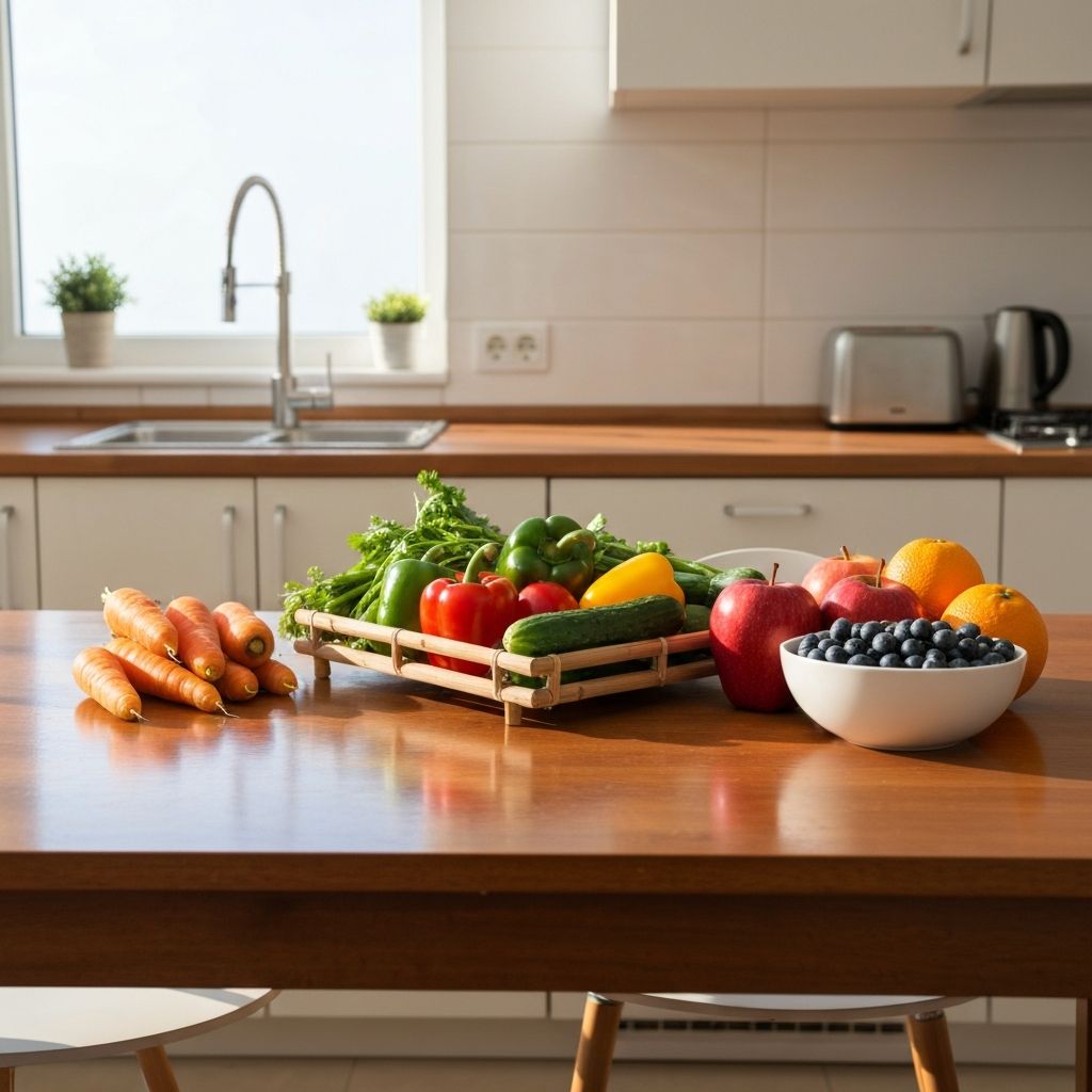 Organisation des habitudes alimentaires dans la routine quotidienne